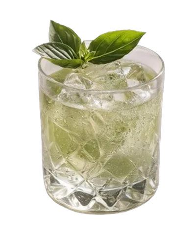 Basil Kiwi Smash